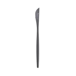 Karaca Orion 30-Piece Stainless Steel Cutlery Set for 6 People, Shiny Black
