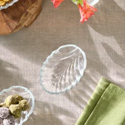 Karaca Oyster 6-Piece Serveware Set, Transparent