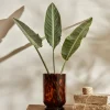 Karaca Patterned Glass Vase, Large, Multi