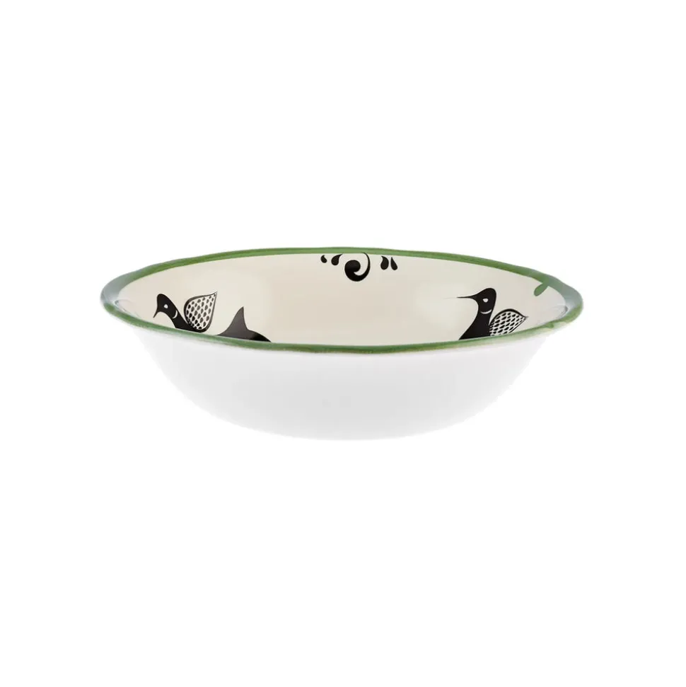 Karaca Paye Seljuk Collection Porcelain Serving Bowl, 24cm, Green Multi