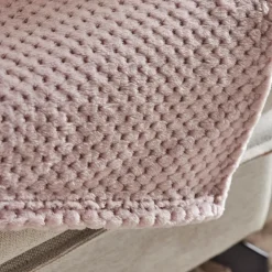 Karaca Pearl Baby Fleece Wellsoft TV Blanket, 130cmx150cm, Violet
