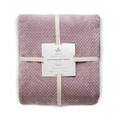 Karaca Pearl Baby Fleece Wellsoft TV Blanket, 130cmx150cm, Violet