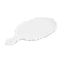 Karaca Perla Melamine Serving Platter , 28cm, White