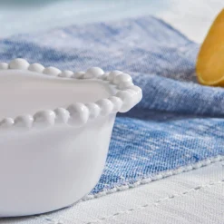 Karaca Perla Melamine Snack Bowl, 13cm, White