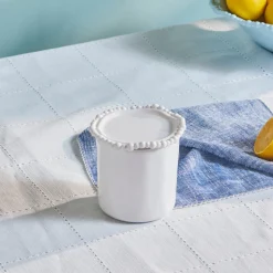 Karaca Perla Melamine Storage Container, 490ml, White