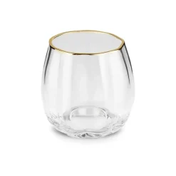 Karaca Priscilla 6-Piece Glass Set for 6 People, 380ml, Gold