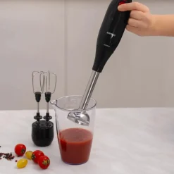 Karaca Pro-Multimax 6 in 1 Multi Purpose Food Processor, 2000W, Black