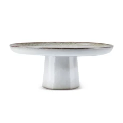 Karaca Rixton Ceramic Cake Stand, 30,5cm, Beige