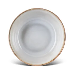Karaca Rixton Ceramic Salad Bowl, 22cm, Beige