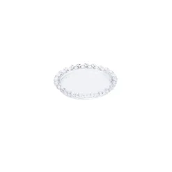 Karaca Rory Glass Snack Bowl, 9cm, Transparent