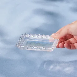 Karaca Rory Glass Snack Bowl, 10cm, Transparent