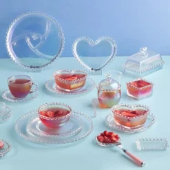 Karaca Rory Glass Snack Bowl, 10cm, Transparent