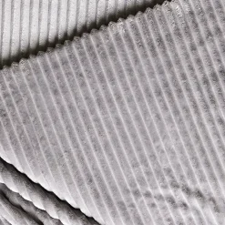 Karaca Ruby Stripe Wellsoft Blanket, Double, Grey
