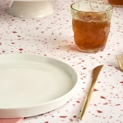 Karaca Salvare 7-Piece Bone China Serveware Set for 6 People, White