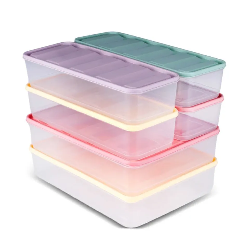 Karaca Stella 6-Piece Freezer Storage Container, 3,5L - 1,65L, Multi