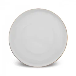 Karaca Stream Bone China Belinda 24-Piece Dinner Set for 6 People, Gold