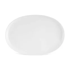Karaca Stream Bone China Hole 34-Piece Serveware Set for 6 People, White