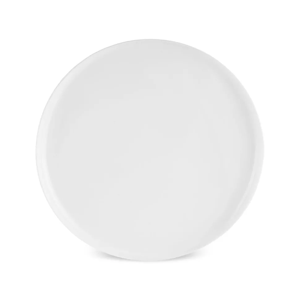 Karaca Stream Bone China Hole 34-Piece Serveware Set for 6 People, White