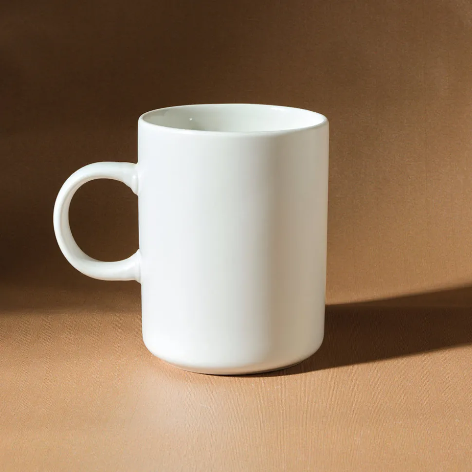 Karaca Tomris Love Mug, 370 ml, White