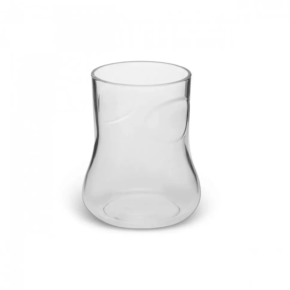 Karaca Touch Glass Turkish Tea Glass, 155ml, Transparent