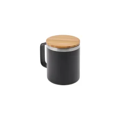 Karaca Travel Stainless Steel Mug, 330ml, Black