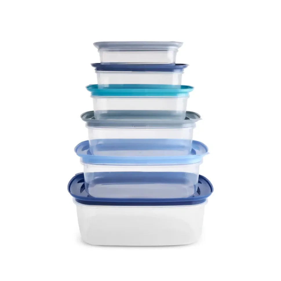 Karaca Vicks Ocean 6-Piece Storage Container, Blue