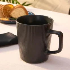 Karaca Vini Mug, Black, 520ml, Black