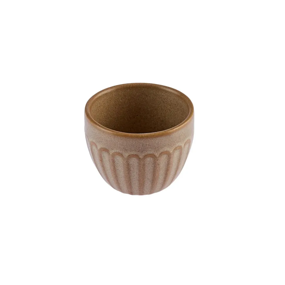Karaca Vintage Stoneware Sauce Bowl, 5cm, Brown