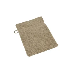 Karaca Wheat 100% Turkish Cotton Washcloth, 16cmX22cm, Mocha