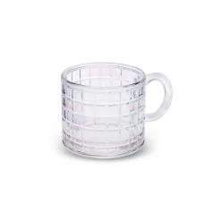 Karaca Will Glass Luster Mug, 300ml, Transparent