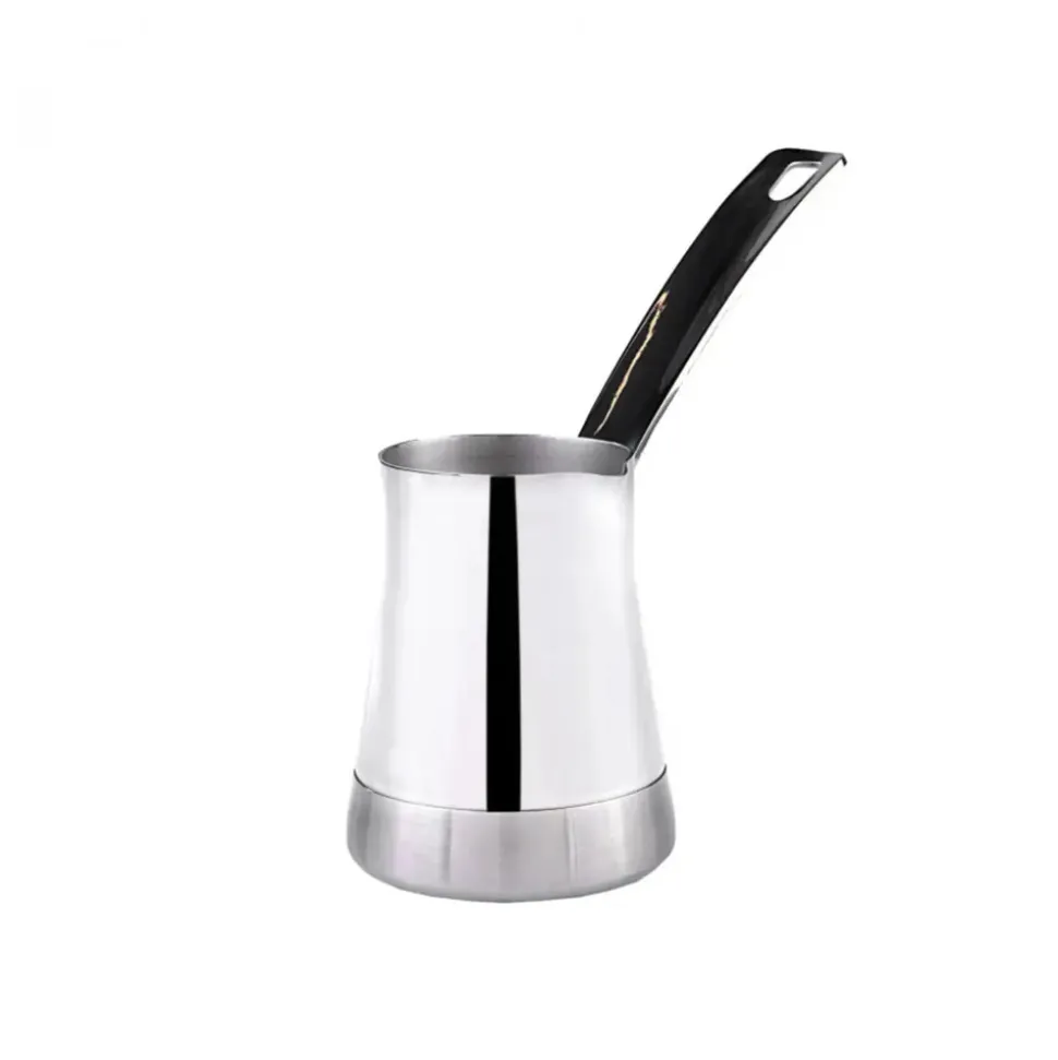 Karaca Win 2-Piece Induction Stainless Steel Coffee Pot Set, Steel