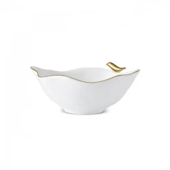 Karaca X Müge Anlı Bone China Bowl, Gold White