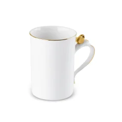 Karaca X Müge Anlı Bone China Mug, Gold White
