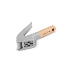 Karaca x Refika Garlic Crusher with Wooden Handled, Gray