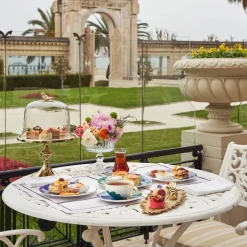 Karaca X The Shop Çırağan Palace 28-Piece Fine Pearl Dinner Set for 6 People, Multi