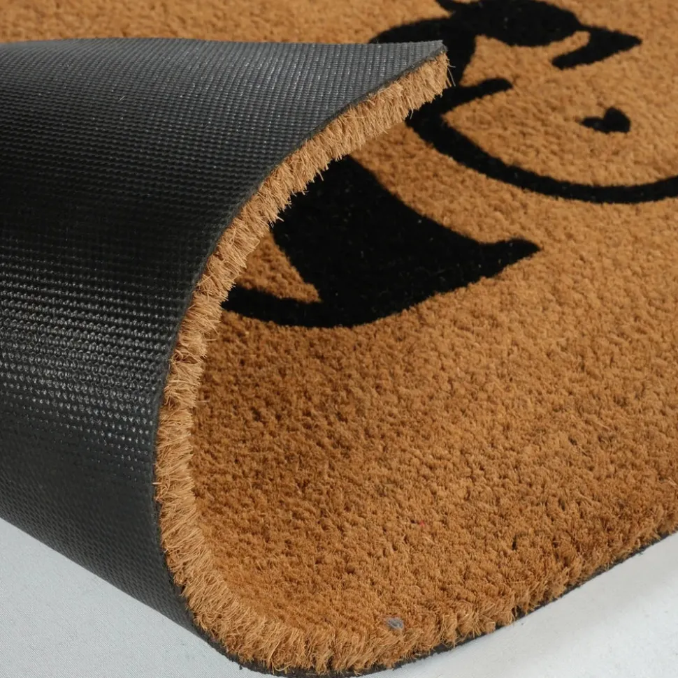 Kasmir Rugs Cat Love Coco Door Mat, 45cmx75cm, Multi