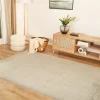 Kasmir Rugs 7/24 Puffy Nina Rug, 160cmx230cm, Light Grey