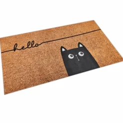 Kasmir Rugs 7/24 Sare Hello Decorative Door Mat, 45cmx75cm, Multi