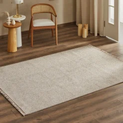 Kasmir Rugs 7/24 Scandinavian Premium Linda V2 Rug, 80cmx150cm, Light Brown