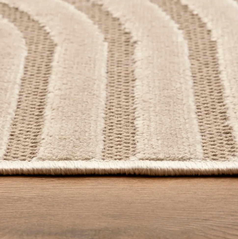 Kasmir Rugs 7/24 Scandinavian Thor Rug, 120cmx180cm, Beige Multi