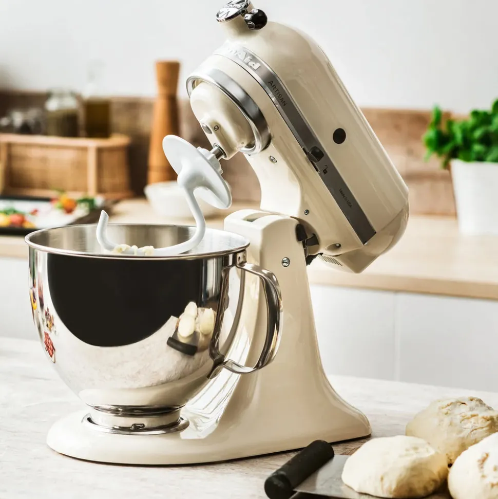 KitchenAid Artisan Tilt-Head Stand Mixer, 4.8L, 300W, Almond Cream