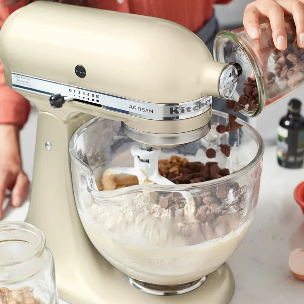 KitchenAid Artisan Tilt-Head Stand Mixer, 4.8L, 300W, Almond Cream