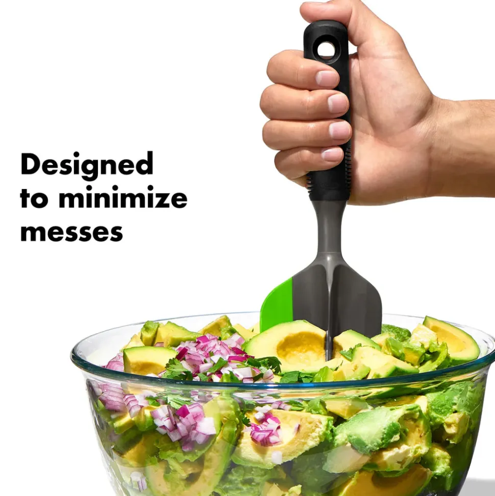Oxo Smash & Scoop Avocado Tool, Black