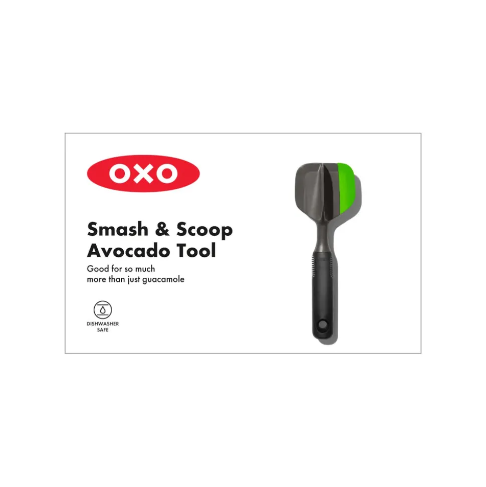 Oxo Smash & Scoop Avocado Tool, Black