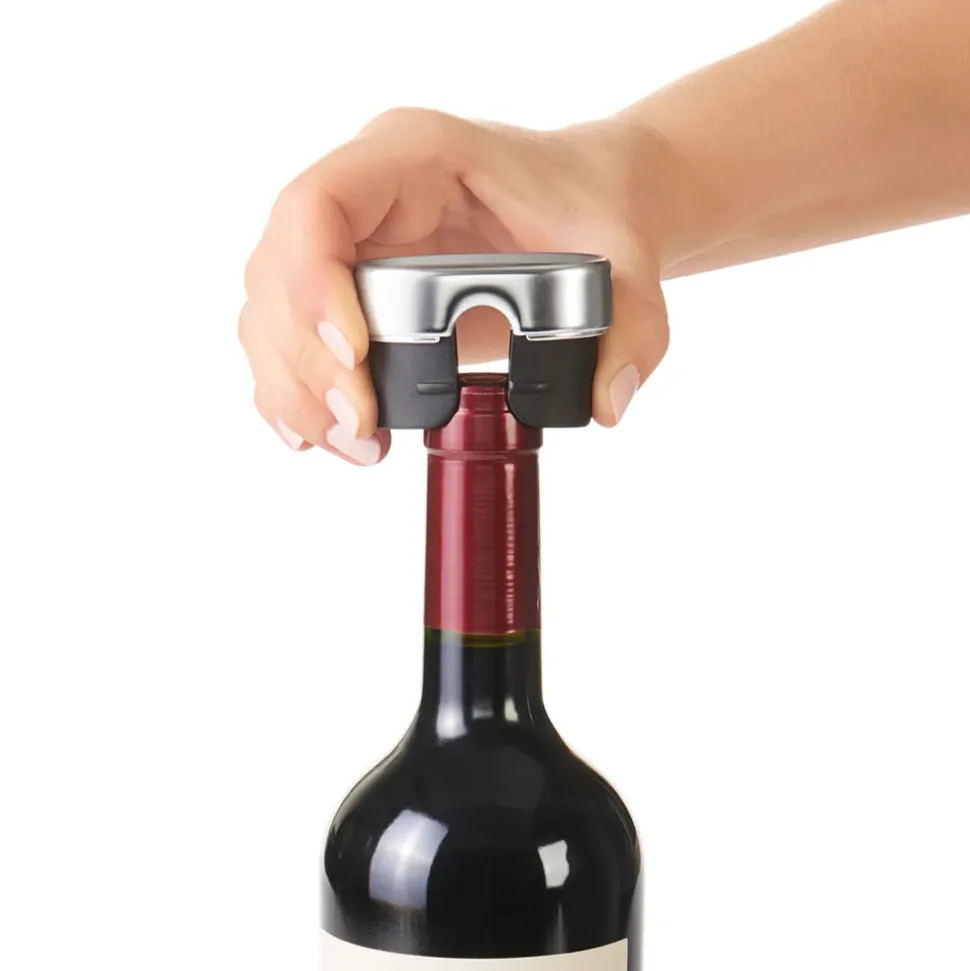 OXO Steel Winged Corkscrew With Removable Foil Cutter