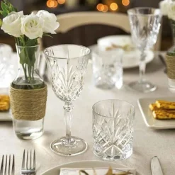 Rcr Adagio 6-Piece Small Water Glass Set, 50ml, Transparent