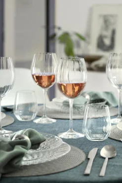 Rcr 6-Piece Optiq Highball Glass Set, 430ml, Transparent