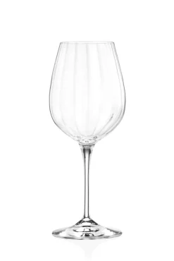 Rcr 6-Piece Optiq Wine Glass Set, 450ml, Transparent