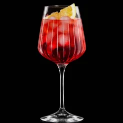 Rcr 6-Piece Timeless Spritz Wine Glass Set, 490ml, Transparent