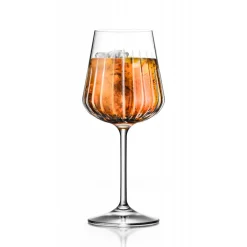 Rcr 6-Piece Timeless Spritz Wine Glass Set, 490ml, Transparent